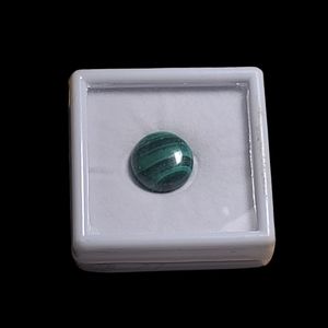 NEW African Malachite Round Loose Gemstone 17.2 ctw
